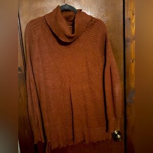 Cowl neck sweater. Super comfy. Dress casual. Perfect for office.